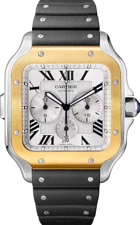 prezzo corona cartier santos|CRW2SA0008 .